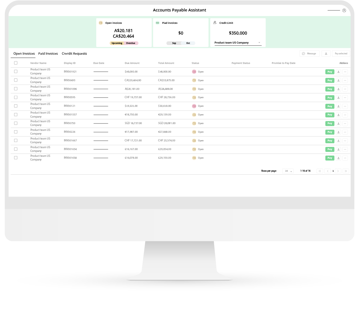 Cuatomer Self Service Portal